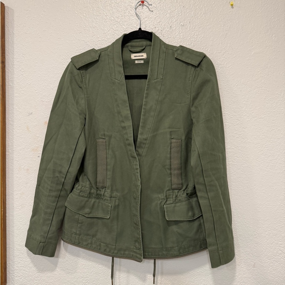 Zadig & Voltaire structured millitary grunge Jacket M